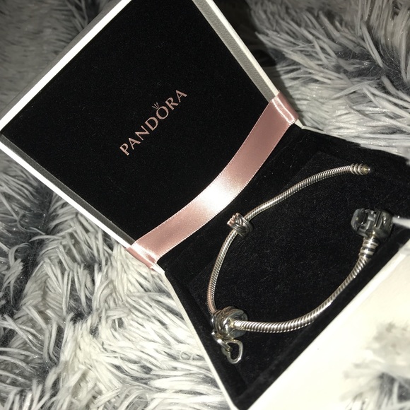 Pandora bracelet w/ charm - Picture 1 of 5